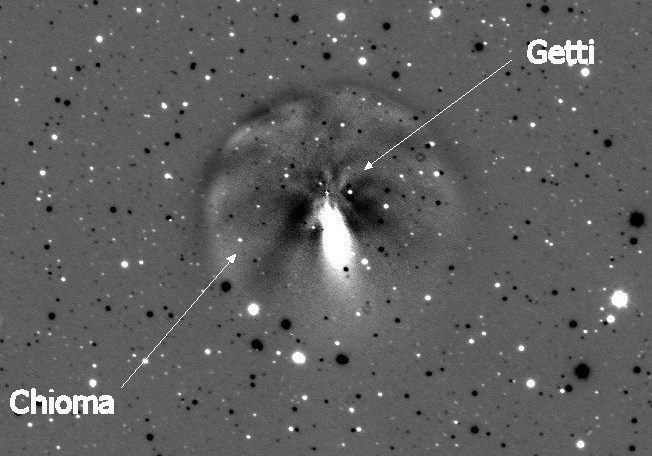 spettro Cometa 17P Holmes