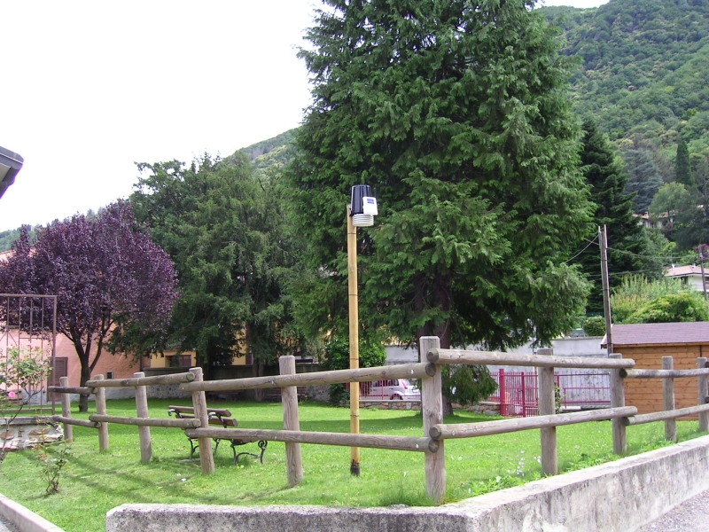 Stazione presso il comune di Ganna
