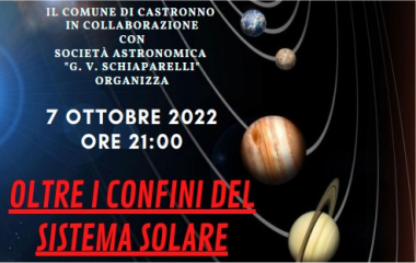 Conferenza sui pianeti extrasolari a Castronno