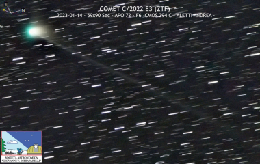Osservazione della cometa ZTF