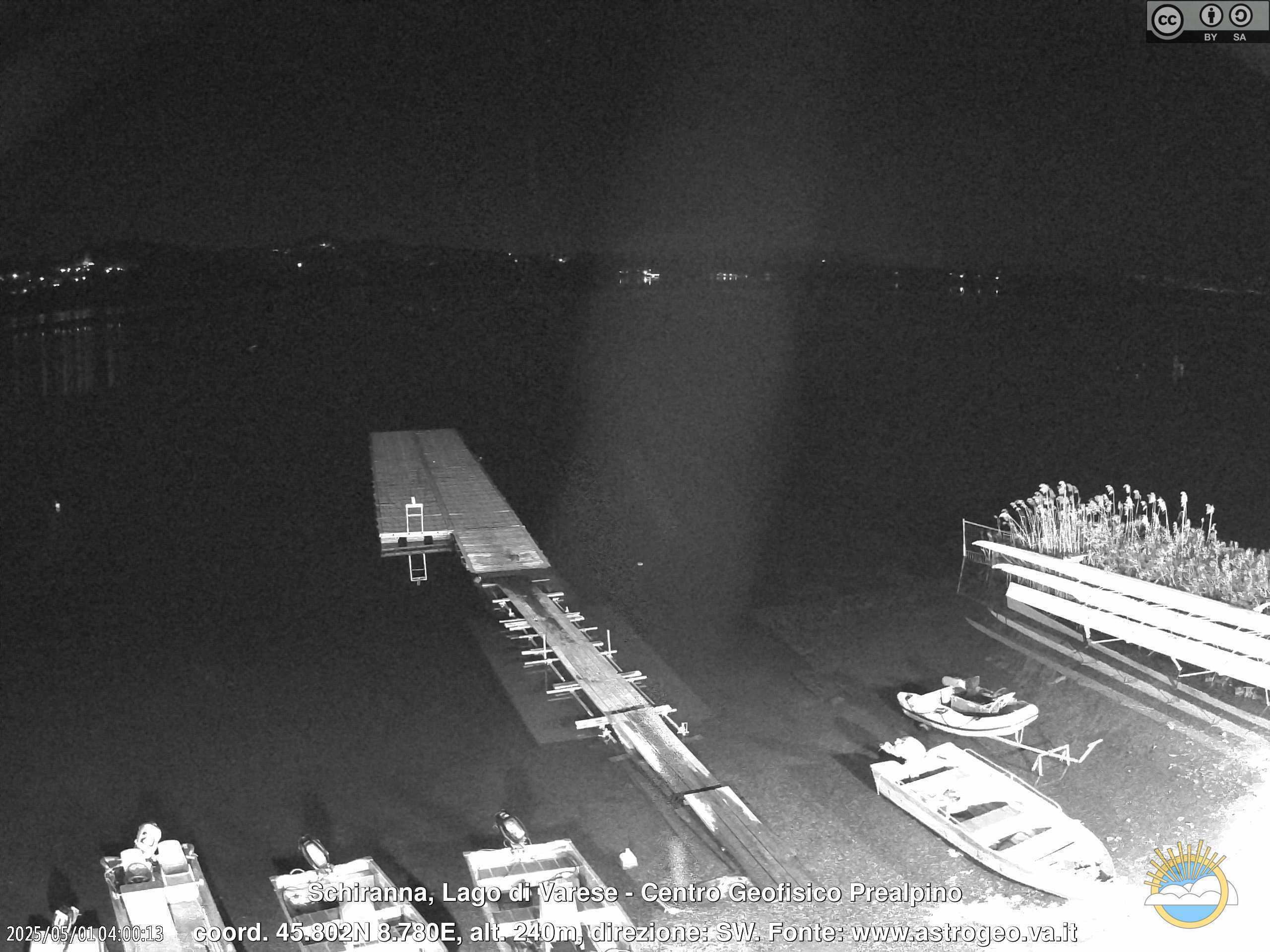 Webcam Varese, Lago di Varese - Società Astronomica G.V. Schiaparelli